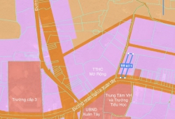 Chuyển nhượng 1267,8m2 đât mặt tiền Nhân Nghĩa - Xuân Tây huyện Cẩm Mỹ.