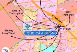 THANH KHOẢN GẤP – ĐẤT MẶT TIỀN SUỐI QUÝT – CẨM ĐƯỜNG, LONG THÀNH