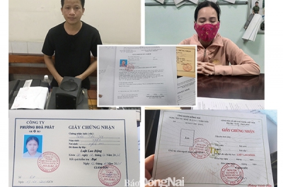 Liên tiếp phát hiện các vụ làm giấy tờ giả