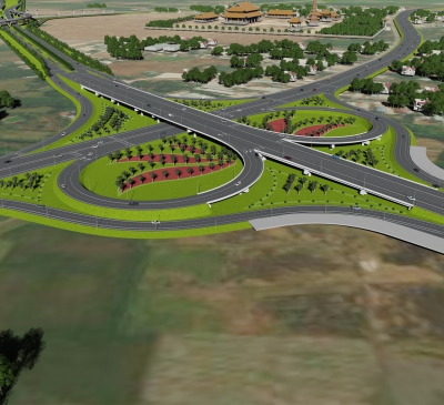 Thu hồi 66 ha đất xây dựng đường số 1 kết nối sân bay Long Thành