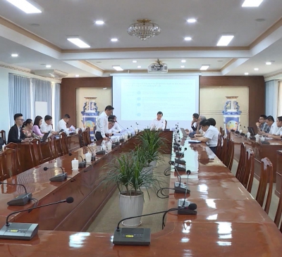 Bí thư Tỉnh ủy nghe Ban cán sự Đảng UBND tỉnh báo cáo tiến độ xây dựng quy hoạch tỉnh