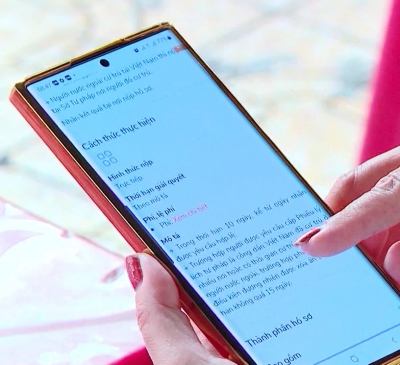 Sẽ thực hiện cấp phiếu lý lịch tư pháp điện tử cho người dân từ ngày 01/3