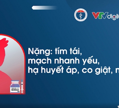 Dấu hiệu nặng sau tiêm vaccine Covid-19