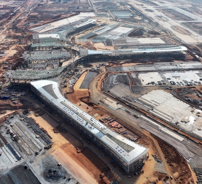 Cận cảnh sân bay Long Thành 1 tháng trước ngày đón chuyến bay đầu tiên