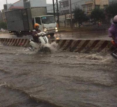 Vướng đoạn cuối tuyến B và C công trình chống ngập QL51