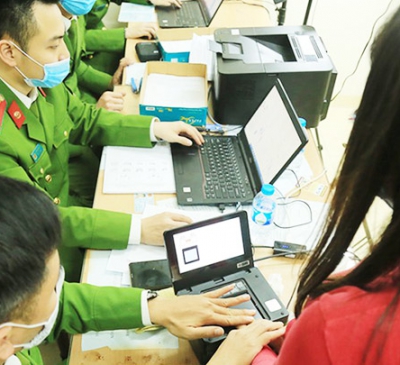 Cấp tài khoản định danh điện tử khi làm CCCD