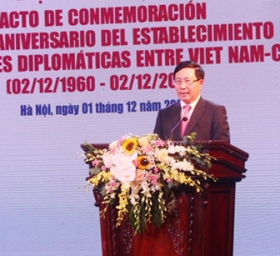 Kỷ niệm 60 năm thiết lập quan hệ ngoại giao Việt Nam – Cuba