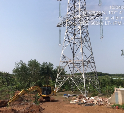 Gỡ vướng mặt bằng cho dự án điện cao thế