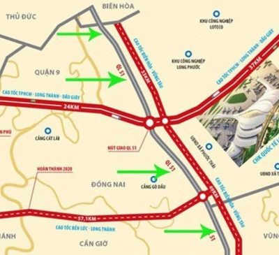 Đồng Nai thu hồi đất của 2.800 hộ dân để triển khai cao tốc Biên Hòa - Vũng Tàu