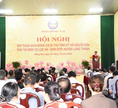 Khu TĐC trở thành nơi đáng sống, sân bay Long Thành là niềm tự hào của nhân dân Đồng Nai