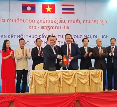 Kết nối hợp tác đầu tư, thương mại, du lịch Việt Nam - Lào - Thái Lan