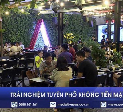 Trải nghiệm tuyến phố không tiền mặt