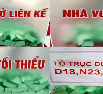 Tổ chức bốc thăm, giao nhận đất tái định cư cho các hộ dân thuộc dự án Cảng hàng không quốc tế Long 