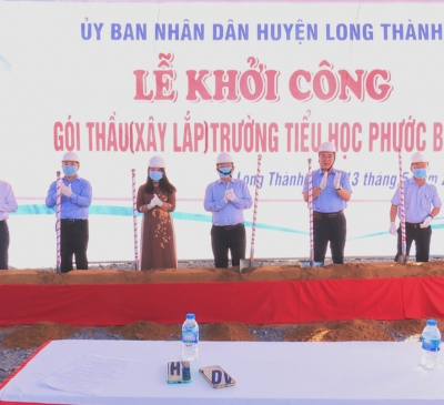 ​Lễ khởi công trường tiểu học Phước Bình