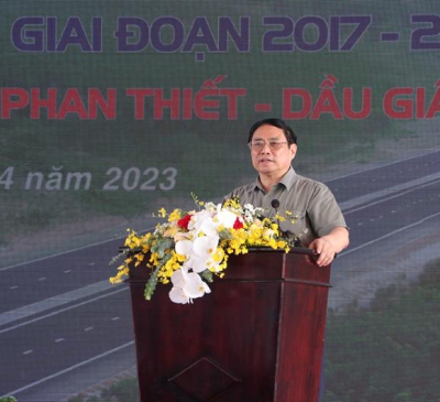 Khánh thành 2 dự án cao tốc Mai Sơn - Quốc lộ 45 và Phan Thiết - Dầu Giây