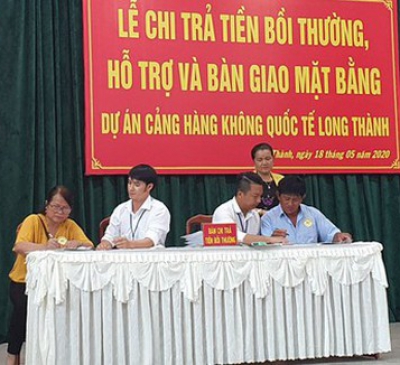 Chi bồi thường, giải phóng mặt bằng cho 21 dự án