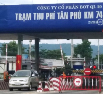 Dừng thu phí trạm BOT Tân Phú - Đồng Nai từ 20/10