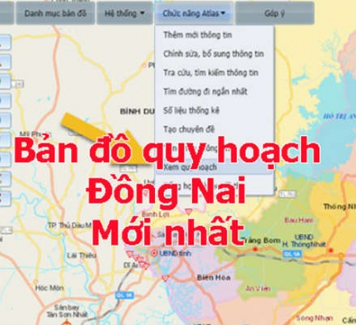 Bản đồ quy hoạch tỉnh Đồng Nai mới nhất