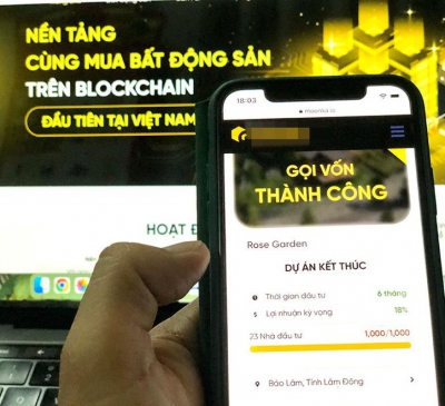 Mua chung bất động sản 'blockchain' với vài triệu đồng