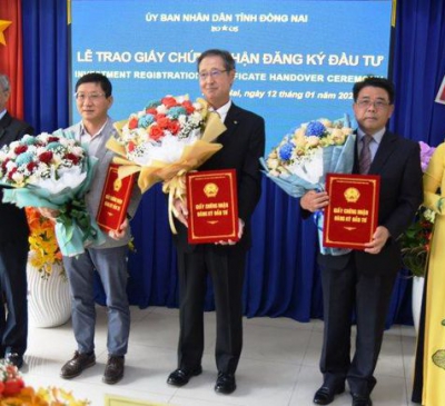 Doanh nghiệp FDI tiếp tục tăng vốn đầu tư vào Đồng Nai