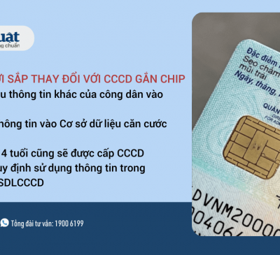 [Dự kiến]: Các điểm mới sắp thay đổi đối với CCCD gắn chip