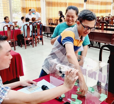 42 hộ dân vùng dự án Sân bay Long Thành và đường T01 bốc thăm tái định cư