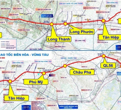 Nguy cơ chậm tiến độ khởi công cao tốc Biên Hòa - Vũng Tàu