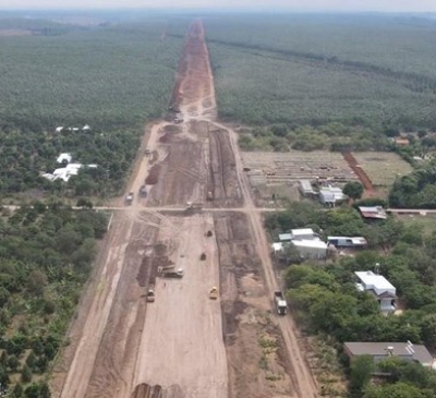 Sớm gỡ nút thắt khâu vật liệu san lấp phục vụ dự án đường cao tốc Phan Thiết - Dầu Giây