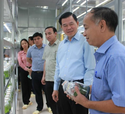 Bí thư Tỉnh ủy Nguyễn Hồng Lĩnh khảo sát Khu công nghệ cao công nghệ sinh học Đồng Nai