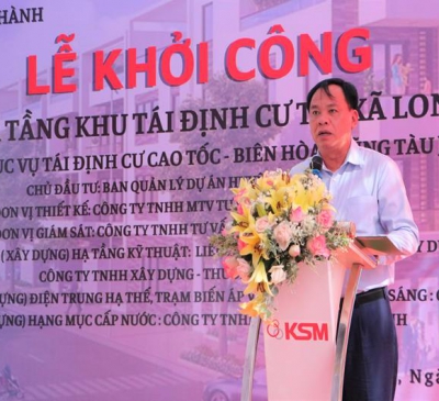 Khởi công xây dựng Khu tái định cư phục vụ dự án đường cao tốc Biên Hoà - Vũng Tàu