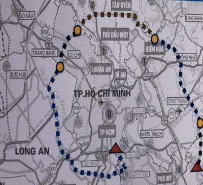 Dự án đường Vành đai 4 - TP.HCM đang hoàn chỉnh hồ sơ nghiên cứu tiền khả thi