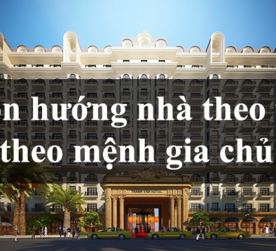 Khi coi hướng nhà, mỗi mệnh sẽ có 4 sao tốt và 4 xấu.