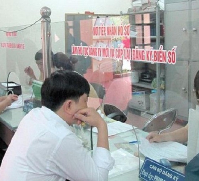 Công an xã được đăng ký biển số xe máy