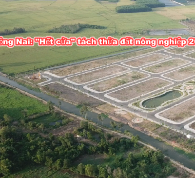 Đồng Nai: “Bít đường” tách thửa đất nông nghiệp để bán chui