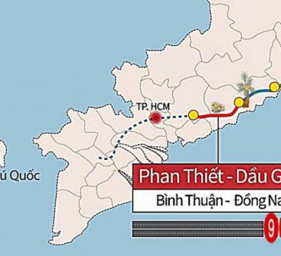 Khởi công gói thầu Dự án cao tốc Phan Thiết - Dầu Giây