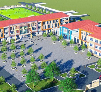 Khởi công 2 trường học, 1 trụ sở UBND xã ở khu TĐC sân bay Long Thành