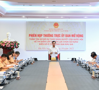 Chính phủ đề xuất thí điểm đấu giá biển số xe ô tô trong 3 năm