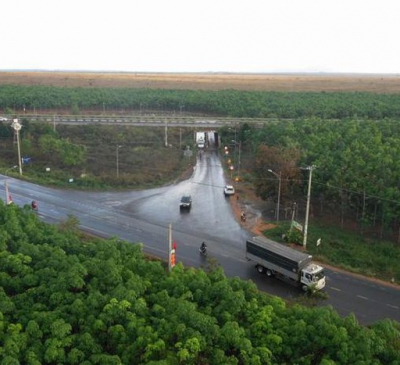 Đồng Nai đóng một tuyến đường để thi công sân bay Long Thành