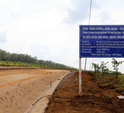 Dự án đầu tư Đường Sông Nhạn – Dầu Giây từ Hương lộ 10 (huyện Cẩm Mỹ)