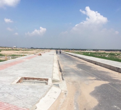 Khu tái định cư sân bay Long Thành mở rộng đường thành 6m