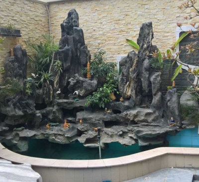 Những sai lầm cần tránh khi xây hòn non bộ