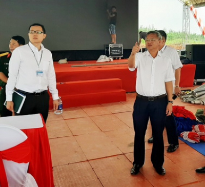 Chủ tịch UBND tỉnh kiểm tra công tác chuẩn bị Lễ bàn giao mặt bằng Sân bay Long Thành