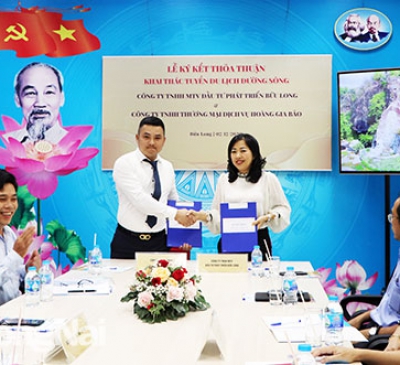 Ký kết hợp tác tuyến du lịch đường sông