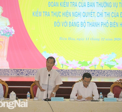 Phối hợp triển khai thực hiện các dự án, công trình trọng điểm ở Biên Hòa