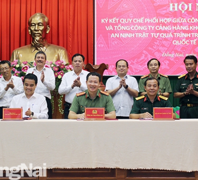 Phối hợp đảm bảo an ninh trật tự cho Dự án Cảng Hàng không quốc tế Long Thành