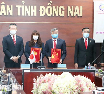 Đồng Nai ký kết trực tuyến với Tập đoàn Aeon