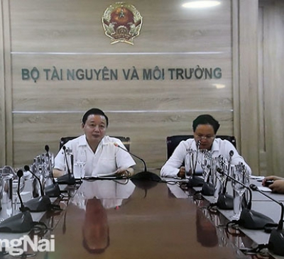 Đồng Nai họp trực tuyến với Bộ TN-MT gỡ khó về đất đai