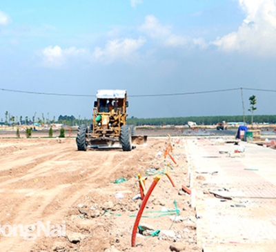 Tăng tốc hoàn thành hệ thống hạ tầng khu tái định cư Lộc An - Bình Sơn