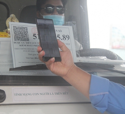 Hướng dẫn quét mã QR lấy thông tin thẻ nhận diện 