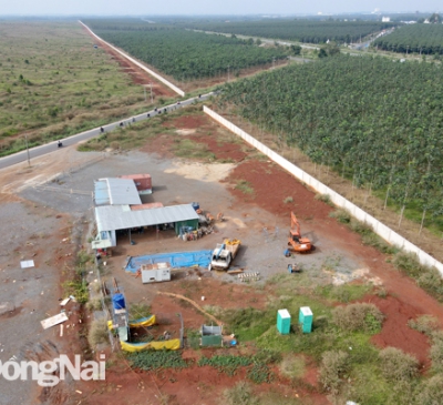 Dự án Cảng hàng không quốc tế Long Thành Khởi động gói thầu san lấp mặt bằng